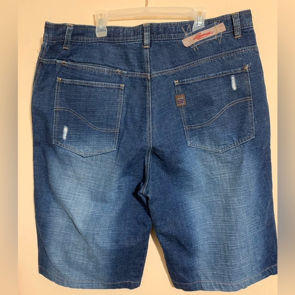 Davoucci DNM JEAN SHORTS sz 44x33 - Picture 9 of 10